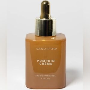Sand and  Fog Pumpkin Crème 50 ml Perfume Oil Dropper Fragrance HTF